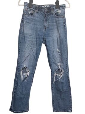 DAZE Tough Love High Rise Straight Leg Jeans Medium Wash Womens Size 26